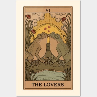 The Lovers - Frogs Tarot Posters and Art